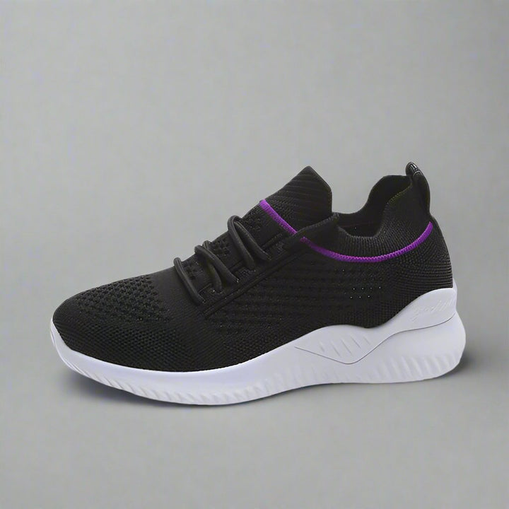 Levoire | Chaussures Ergonomiques De Soignant Avec Repose-Pied Noir