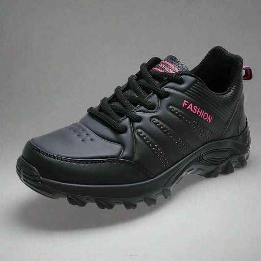 Levoire | Chaussures De Travail Antidérapantes Sportives Pour Femmes Avec Soutien De Pied Noir