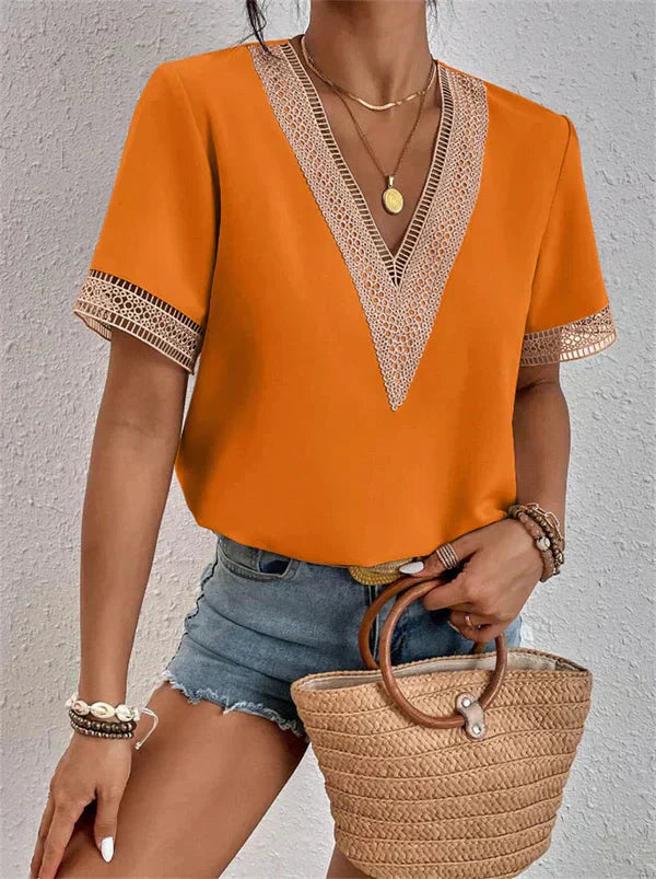 Levoire | Chemise Précieuse Pour Chaque Occasion Orange