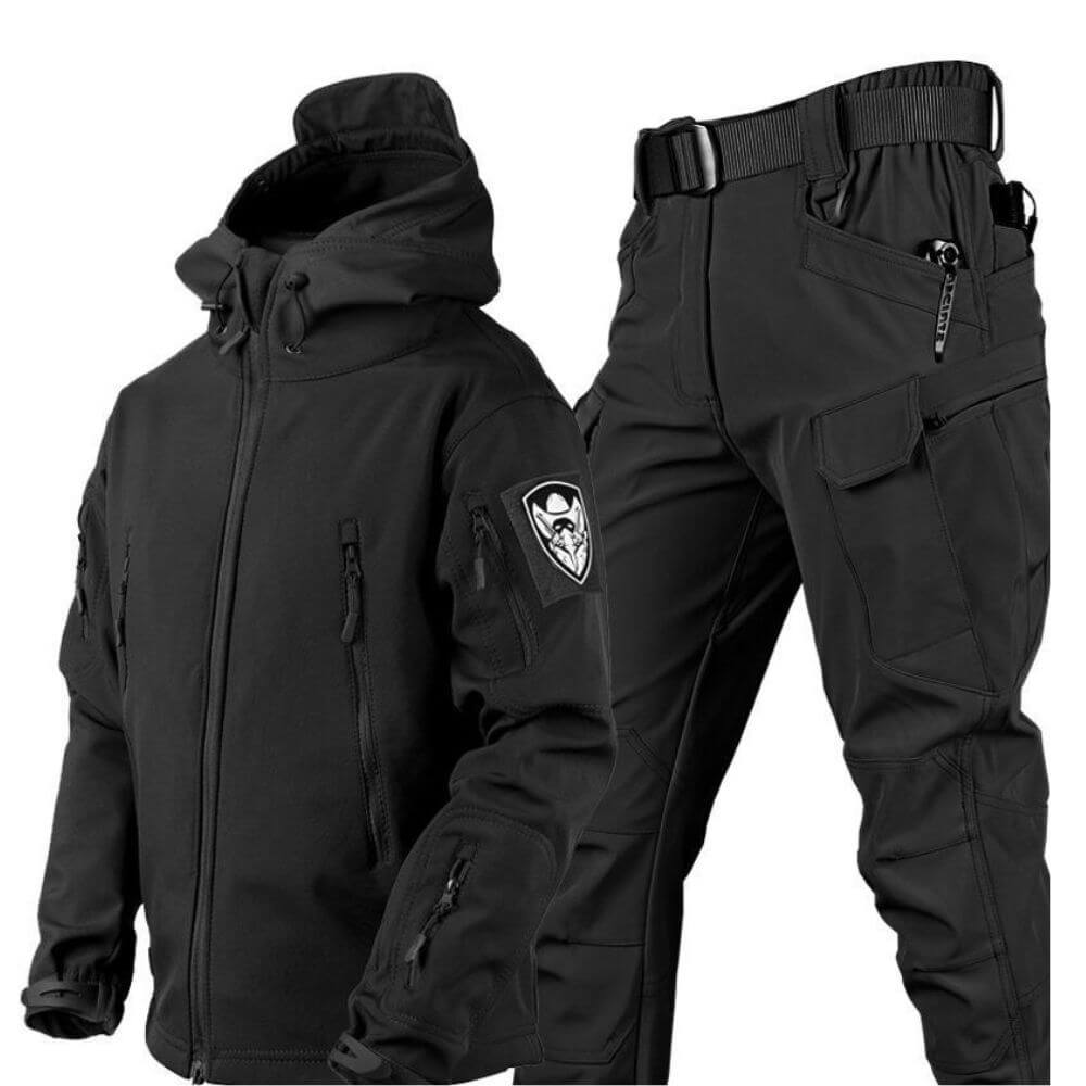 Levoire | Veste Et Pantalon Coupe-Vent Noir