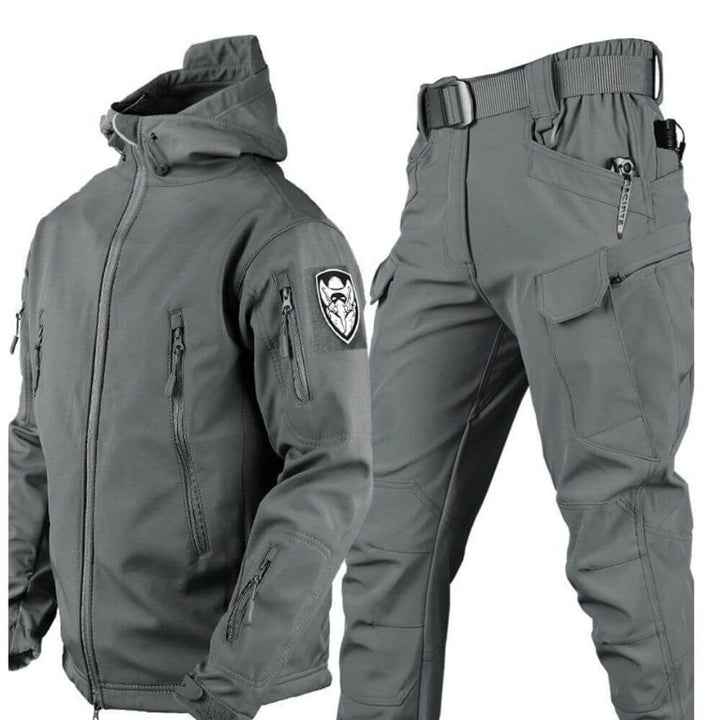Levoire | Veste Et Pantalon Coupe-Vent Gris