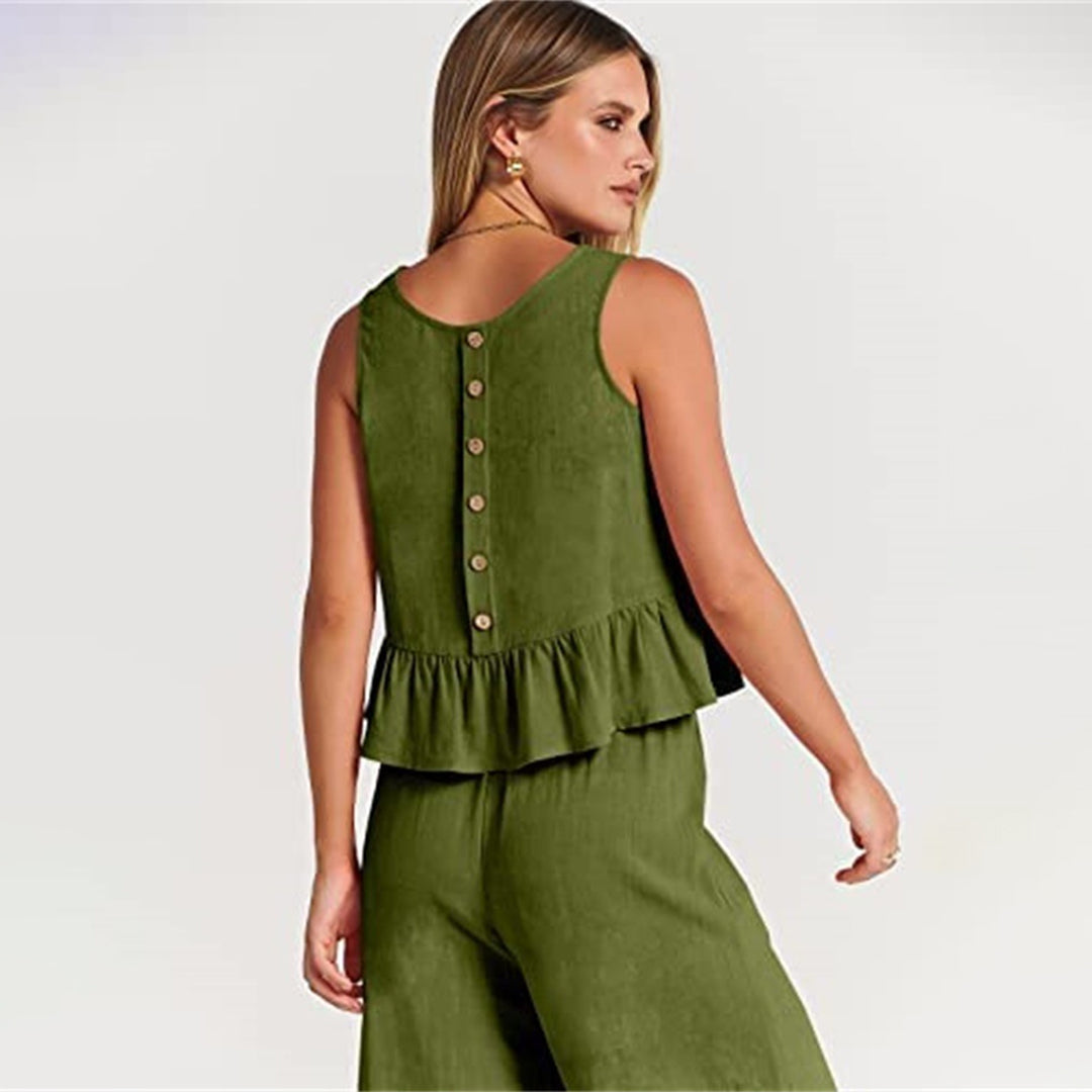 Levoire | Ensemble Deux Pièces Accessoire Sans Manches Pour L'Été