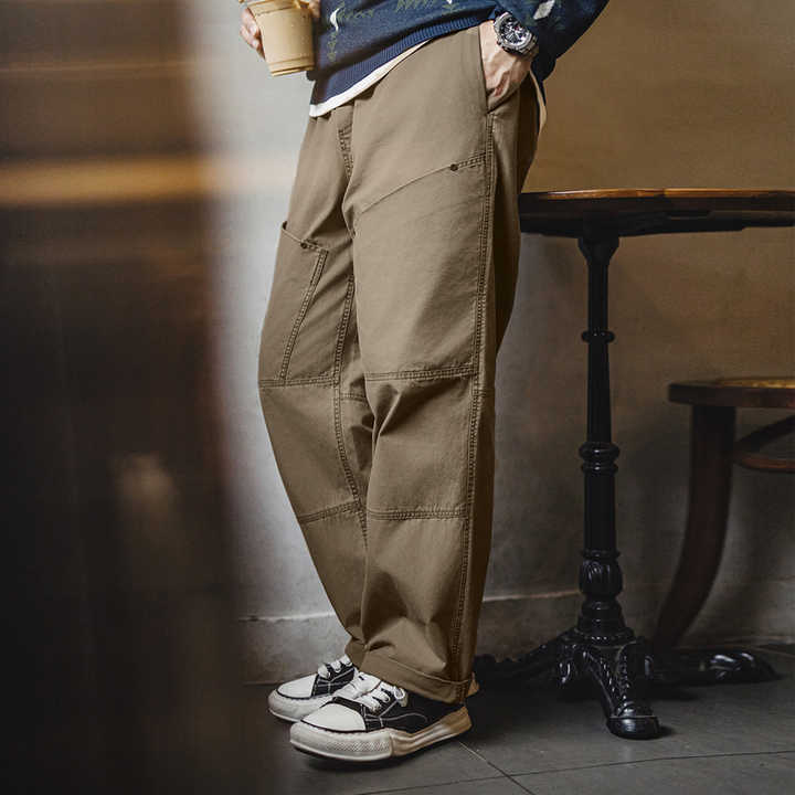 Levoire | Salopette Vintage Avec Grandes Poches Et Taille Élastique