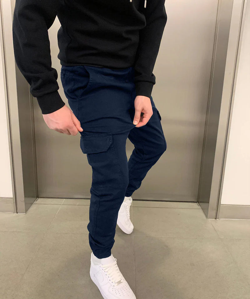 Levoire | Pantalon cargo stretch premium