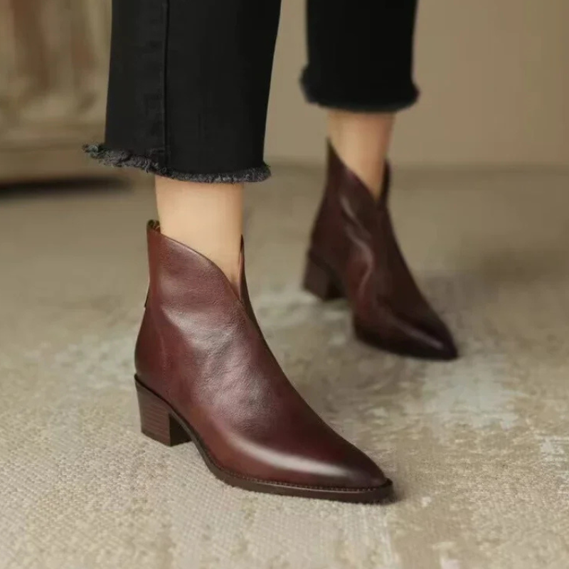 Levoire | Bottes pour femmes alliant style et confort Braun