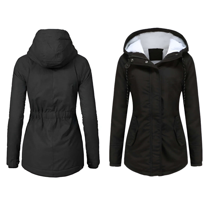 Levoire | Veste Satinée Avec Capuche Pour Femmes