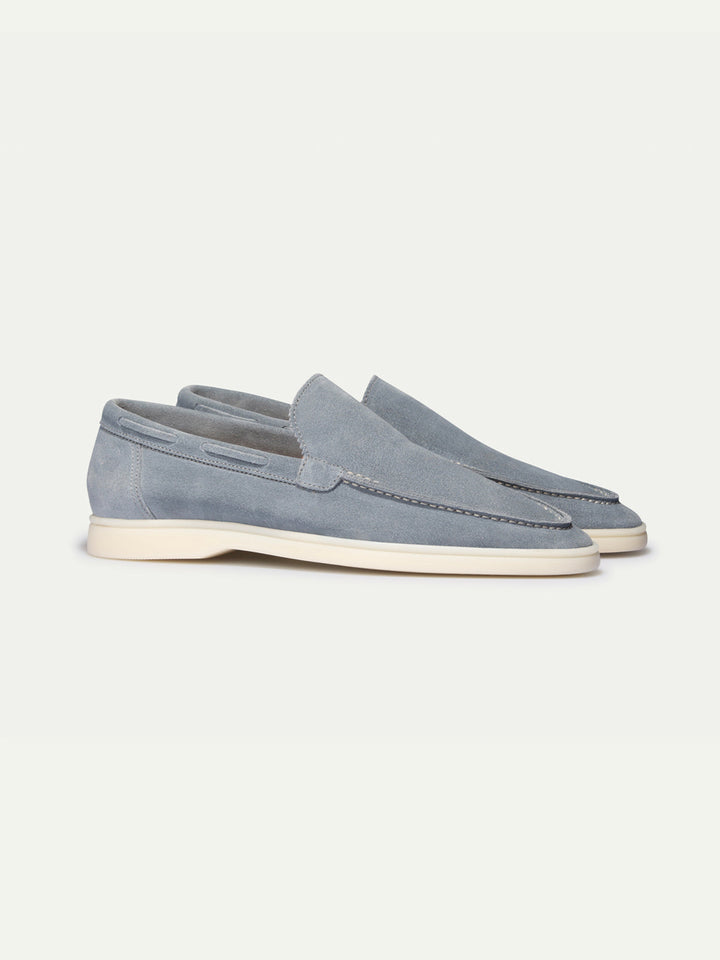 Levoire | Lefebvre - Pantoufles De Yacht Bleu Ciel