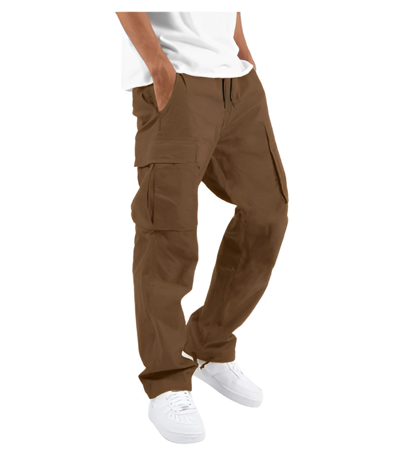 Levoire | Pantalons Cargo Häviö Fit Poches Braun
