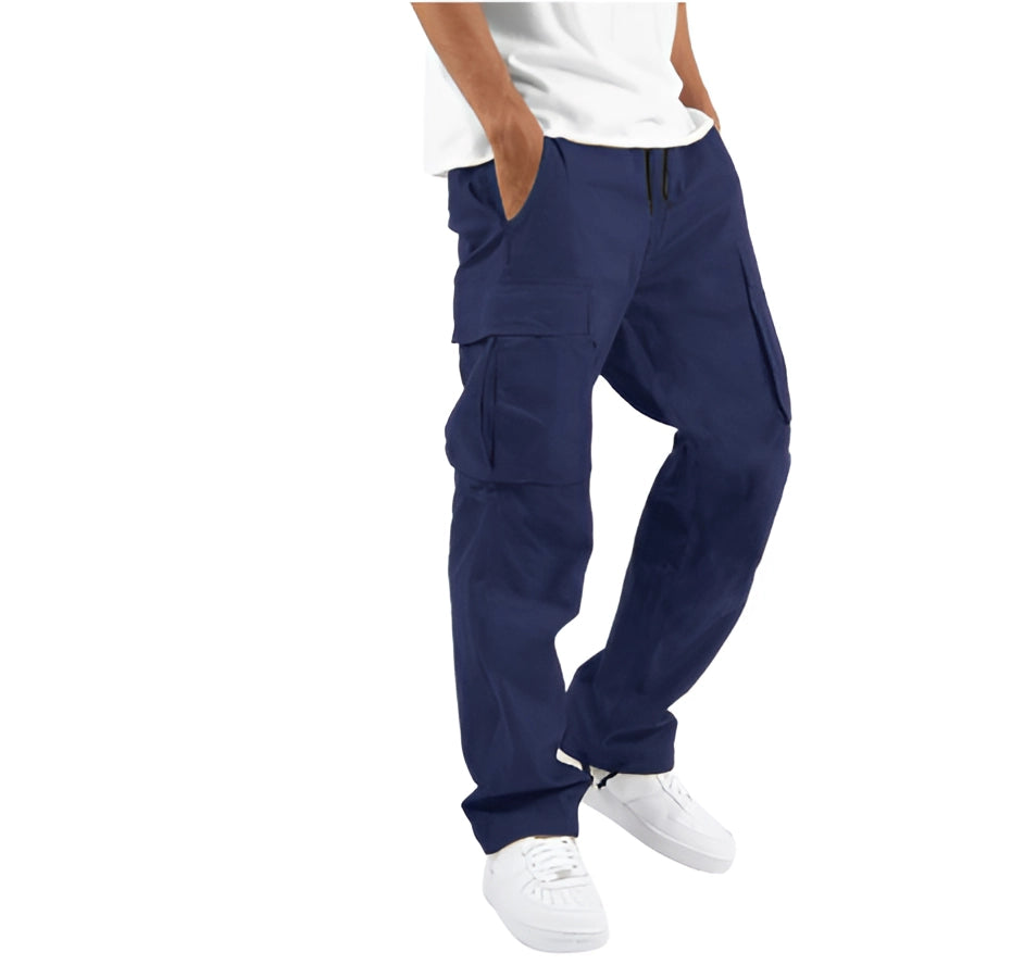 Levoire | Pantalons Cargo Häviö Fit Poches Gris d'avoine