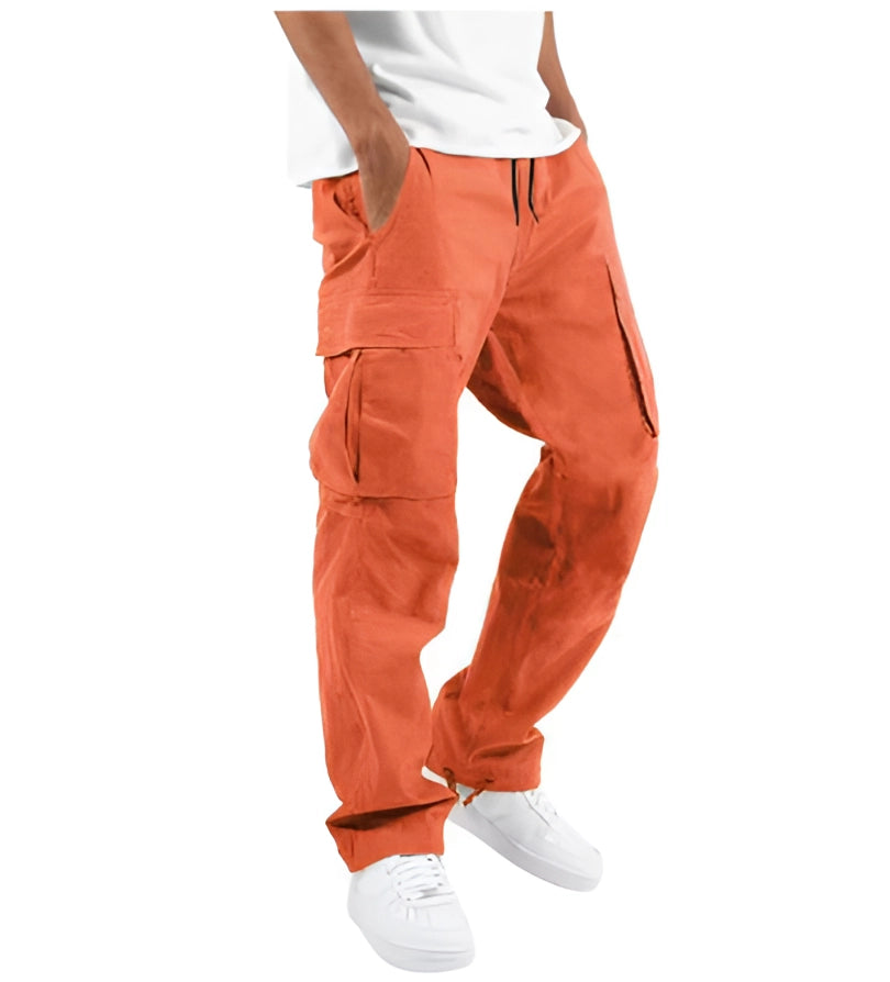 Levoire | Pantalons Cargo Häviö Fit Poches Orange