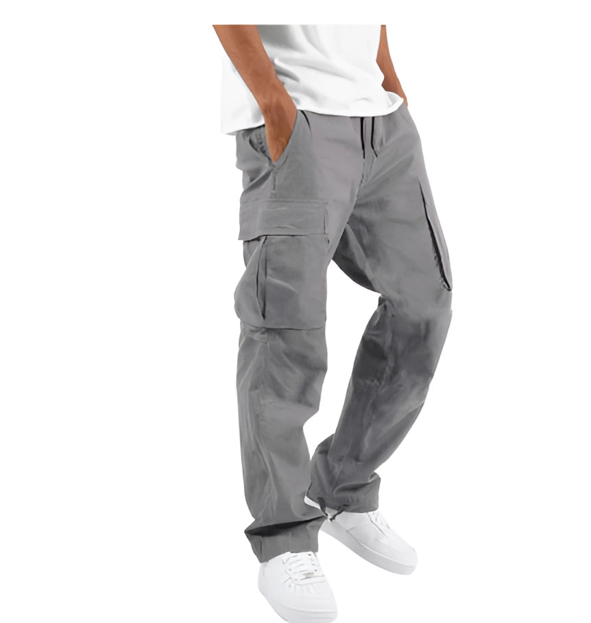 Levoire | Pantalons Cargo Häviö Fit Poches Gris