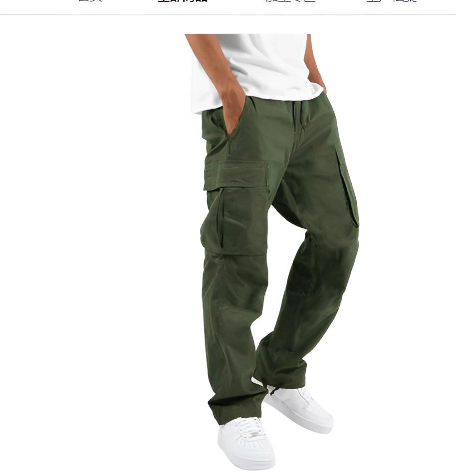 Levoire | Pantalons Cargo Häviö Fit Poches Vert