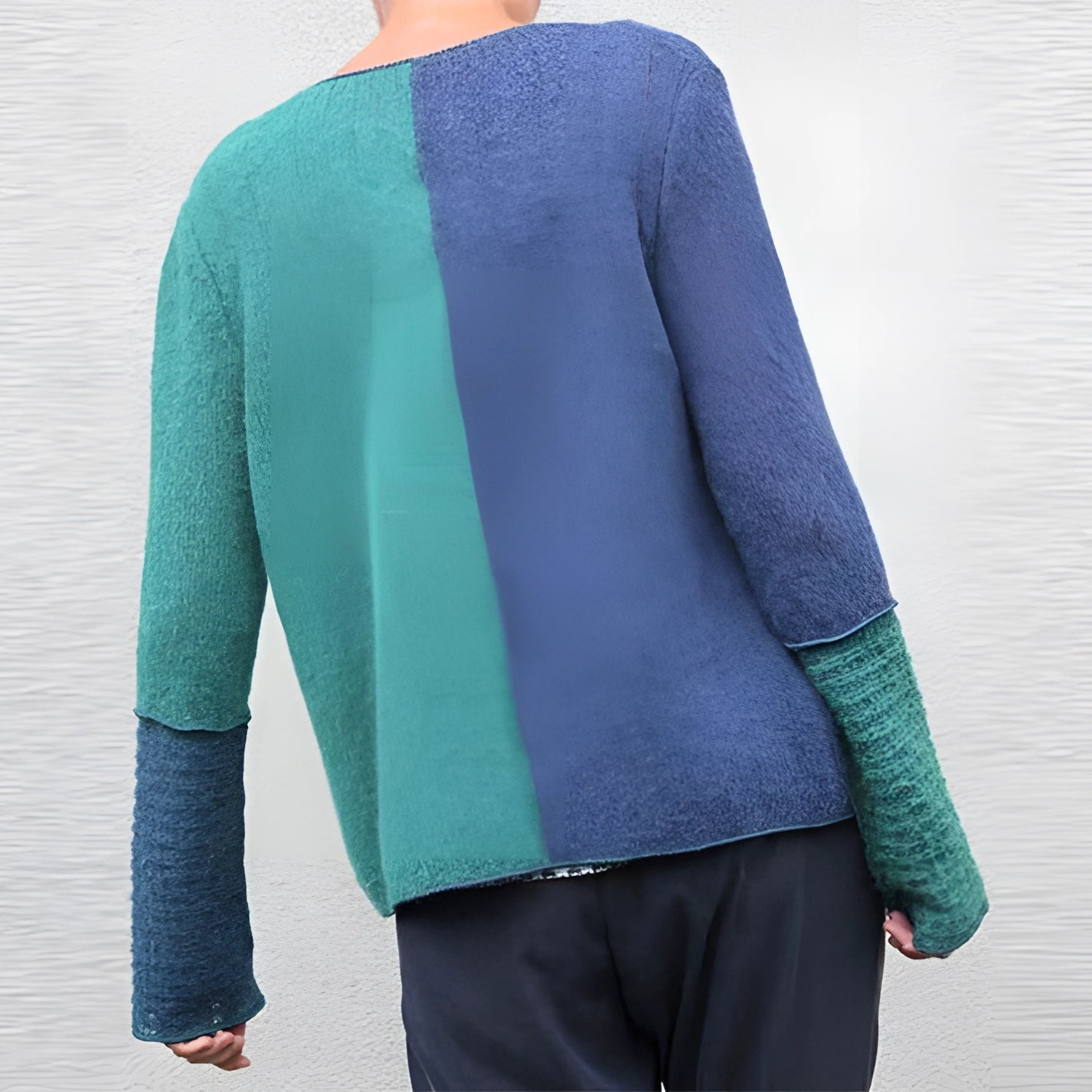 Levoire | Pull En Laine À Col Rond À Manches Longues