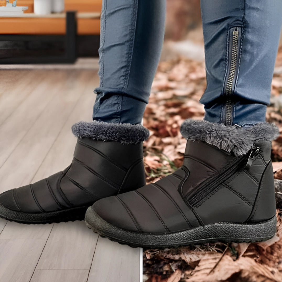 Levoire | Chaussures Imperméables Lisses Avec Fermeture Éclair