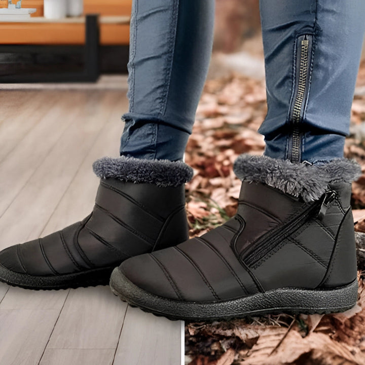 Levoire | Chaussures Imperméables Lisses Avec Fermeture Éclair