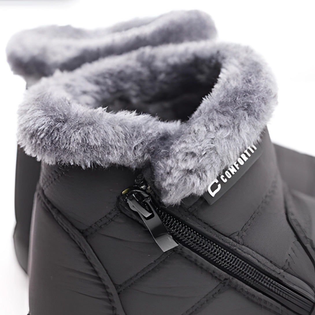 Levoire | Chaussures Imperméables Lisses Avec Fermeture Éclair