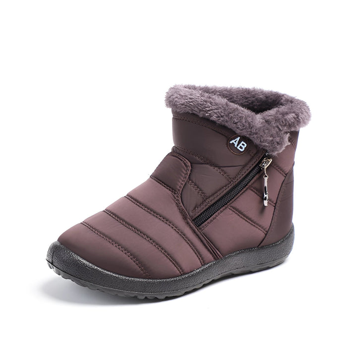Levoire | Chaussures Imperméables Lisses Avec Fermeture Éclair Kaffe