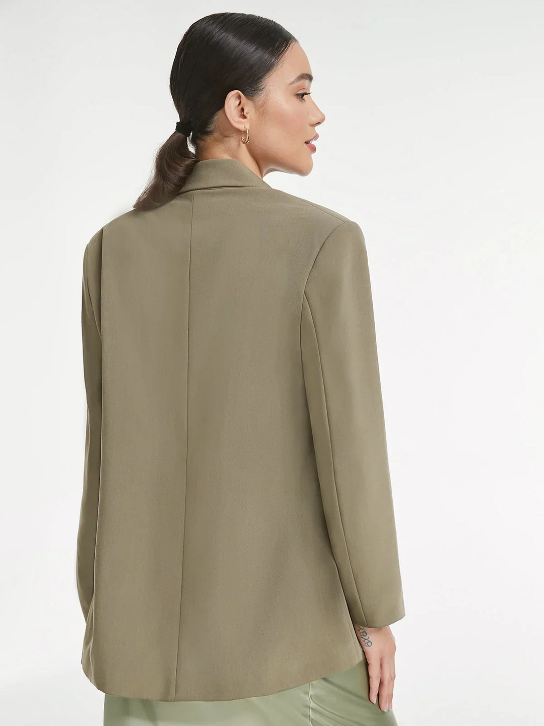 Levoire | Blazer Tricoté Col En Dentelle