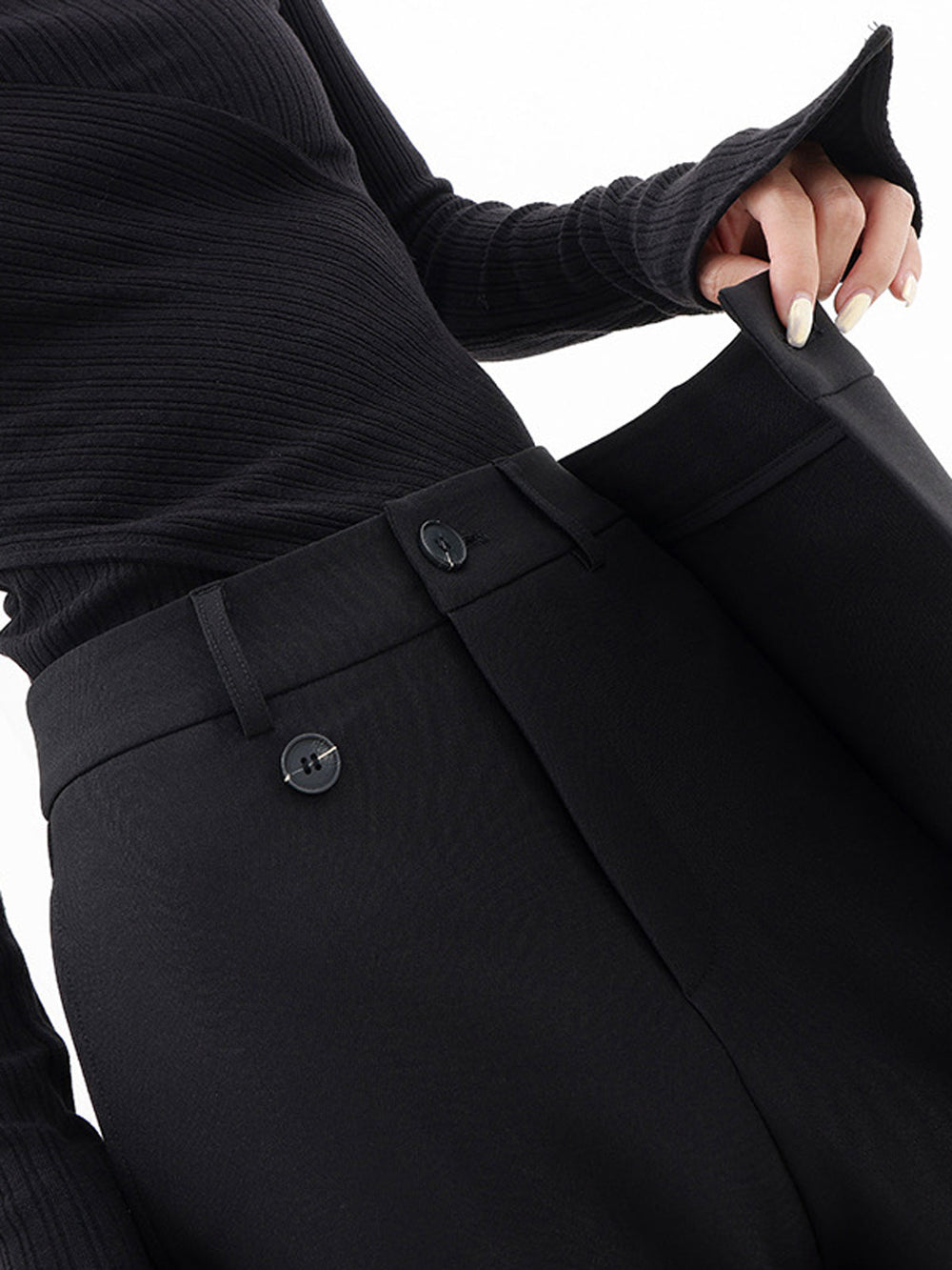 Levoire | Pantalons Larges À Couches Asymétriques