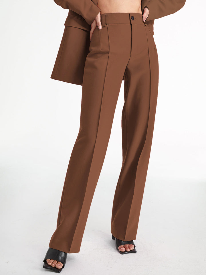 Levoire | Pantalon Taille Haute À Pinces