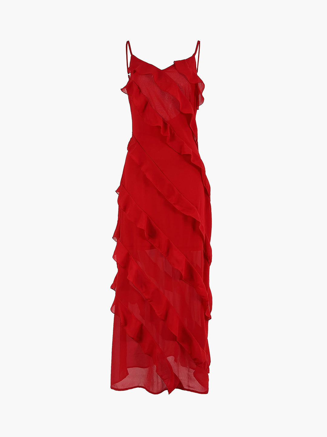 Levoire | Élégante robe longue à volants