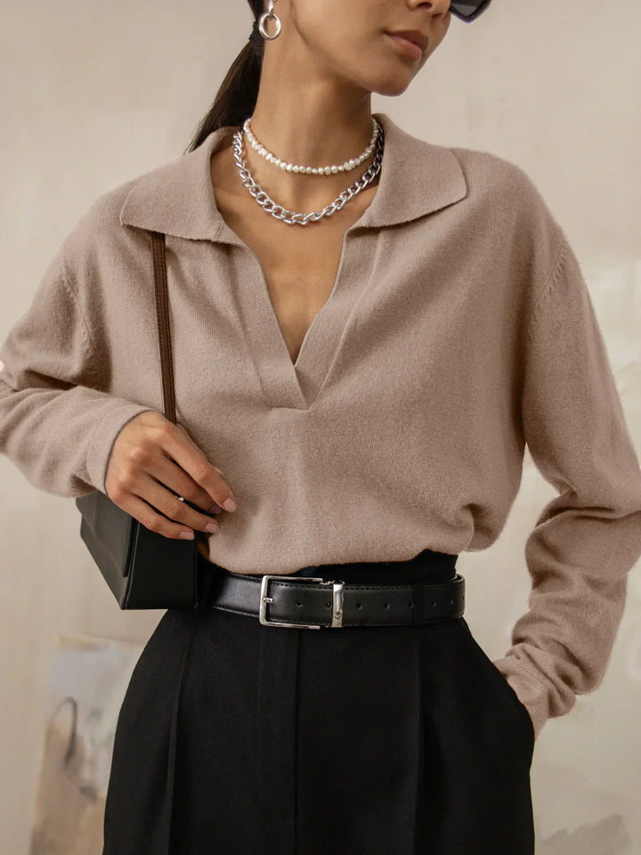 Levoire | Polo En Coton Chameau Taille moyenne