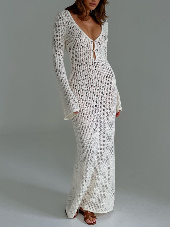 Levoire | Tricot À Crocheter Maximekko Blanc
