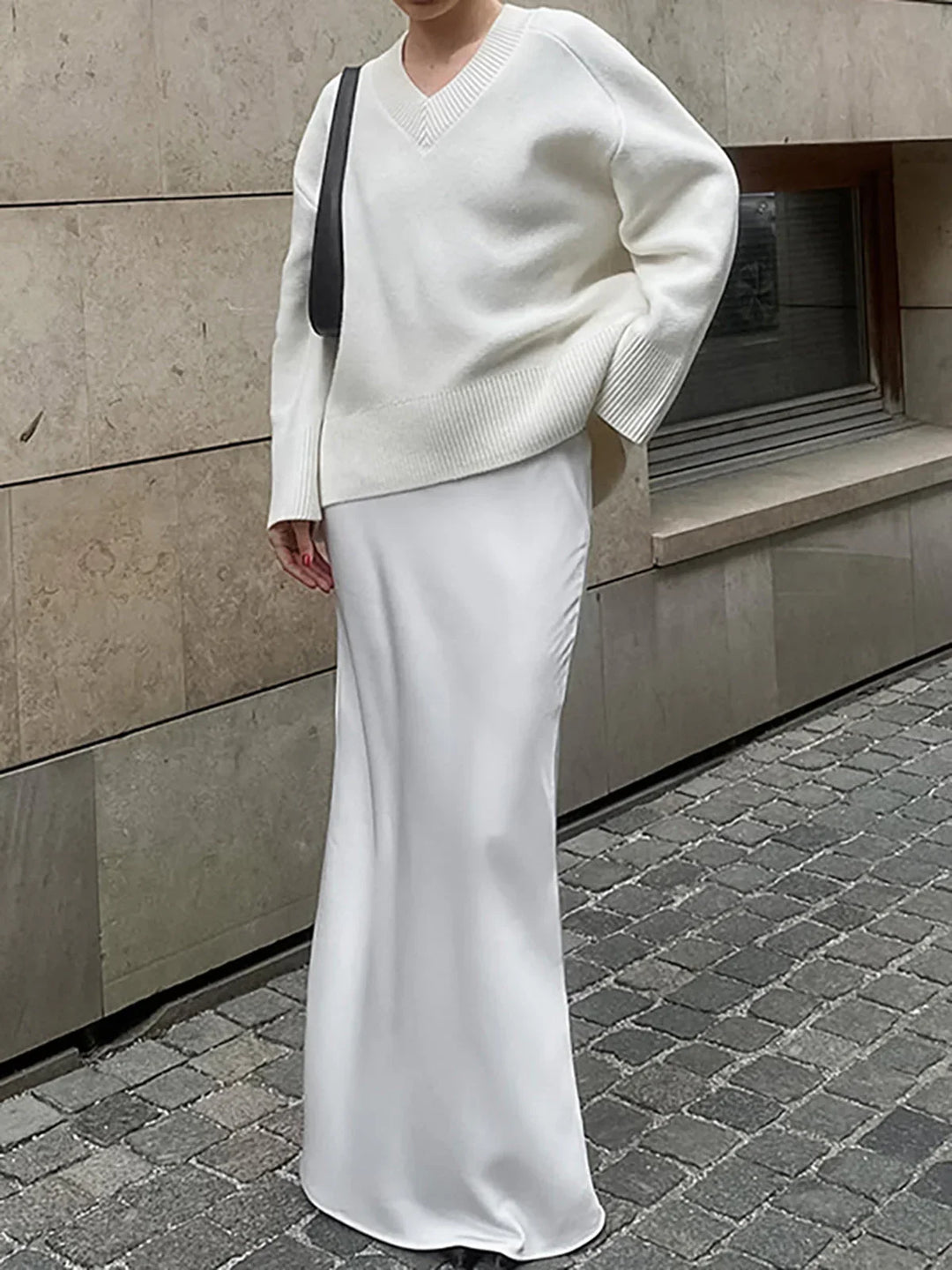 Levoire | Jupe Pitsihame Fishtail Blanc