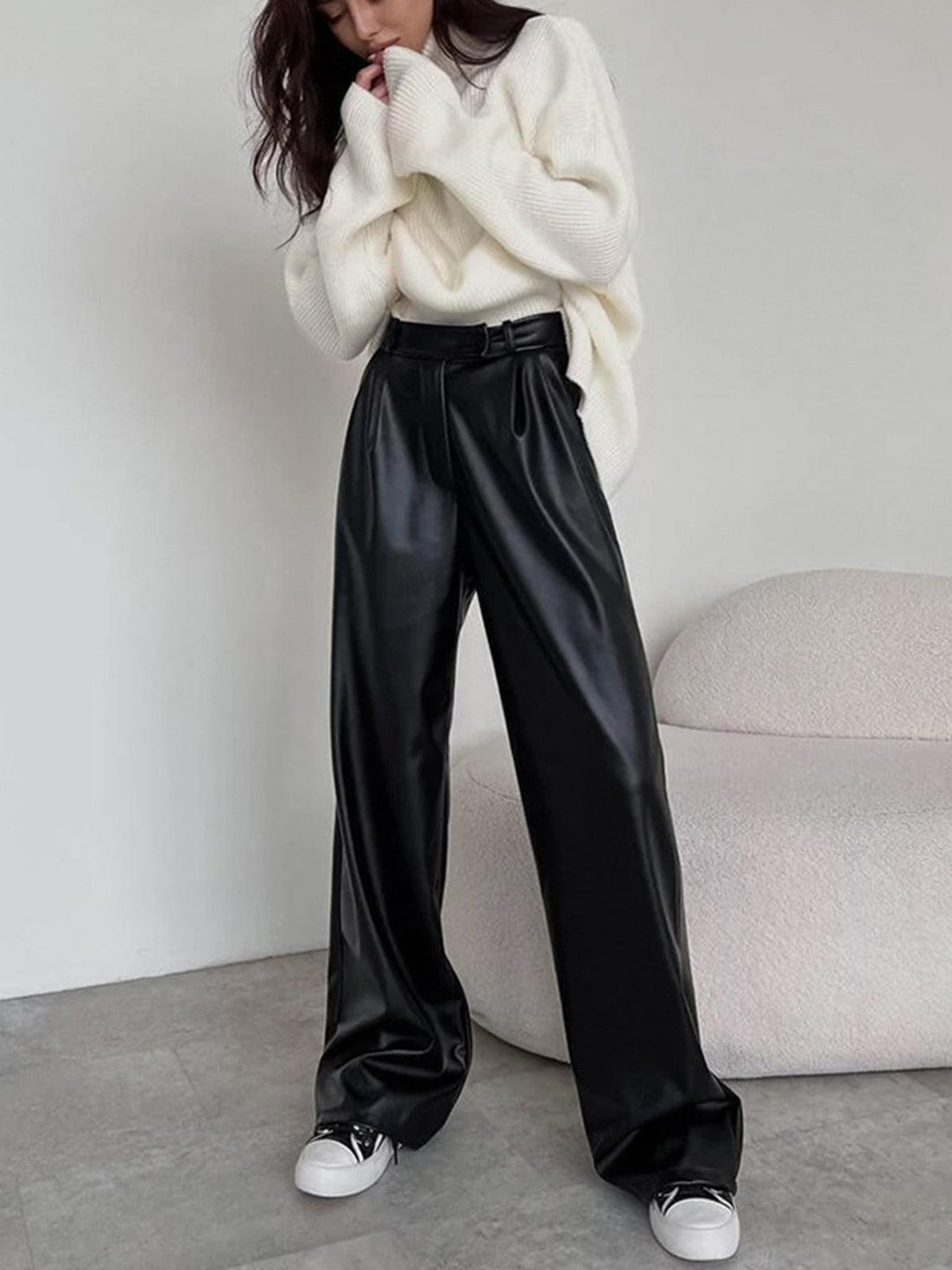Levoire | Femmes Leggings En Simili Cuir Élégants Et Confortables