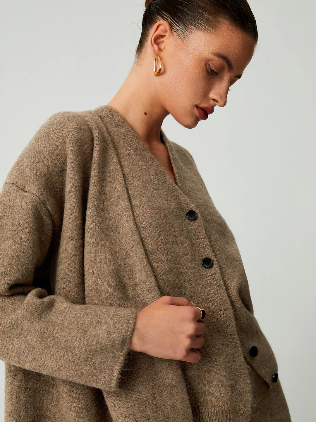 Levoire | Pull-Over À Capuche Long Ensemble Trois Pièces