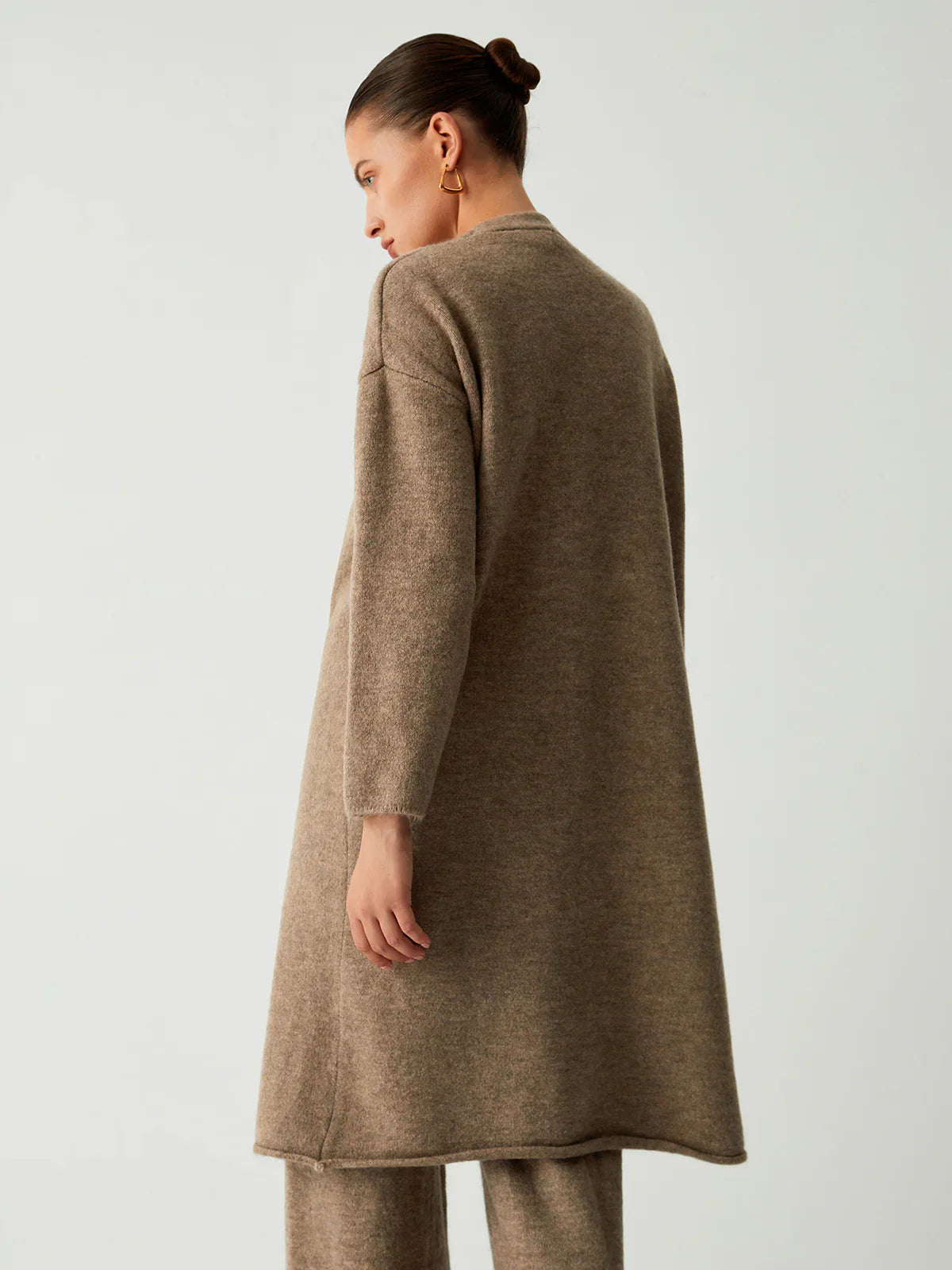 Levoire | Pull-Over À Capuche Long Ensemble Trois Pièces