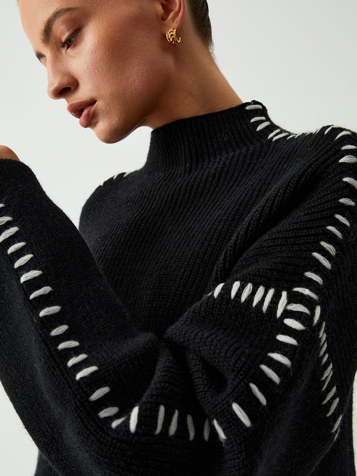 Levoire | Chic Détail En Tricot Pulls En Laine