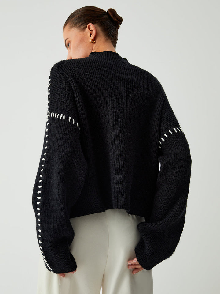 Levoire | Chic Détail En Tricot Pulls En Laine