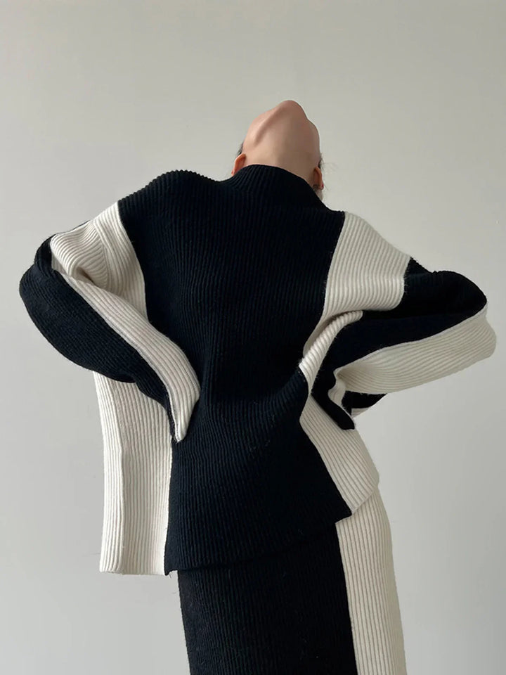 Levoire | Ensemble Jupe Tricot À Deux Pièces