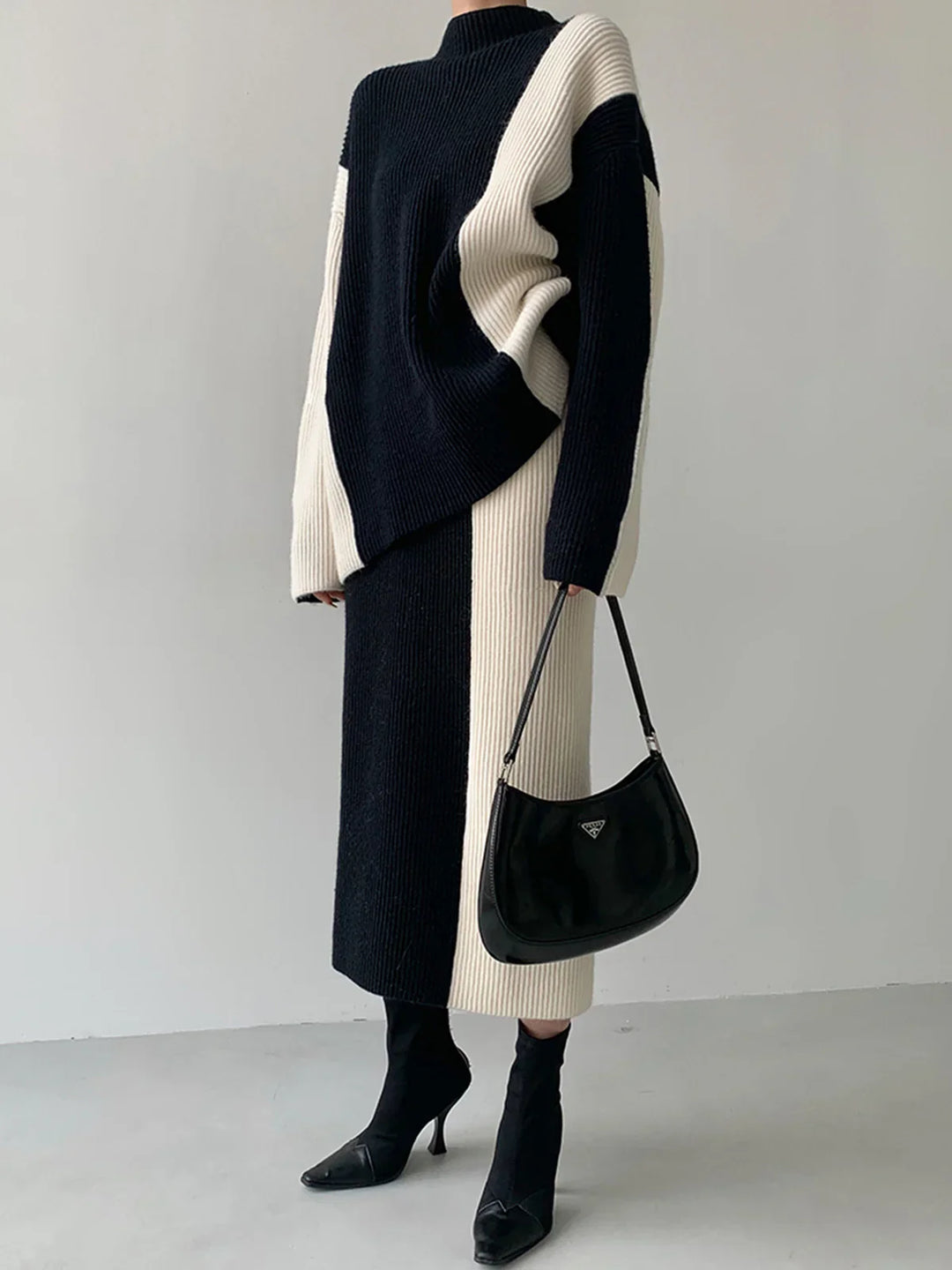Levoire | Ensemble Jupe Tricot À Deux Pièces