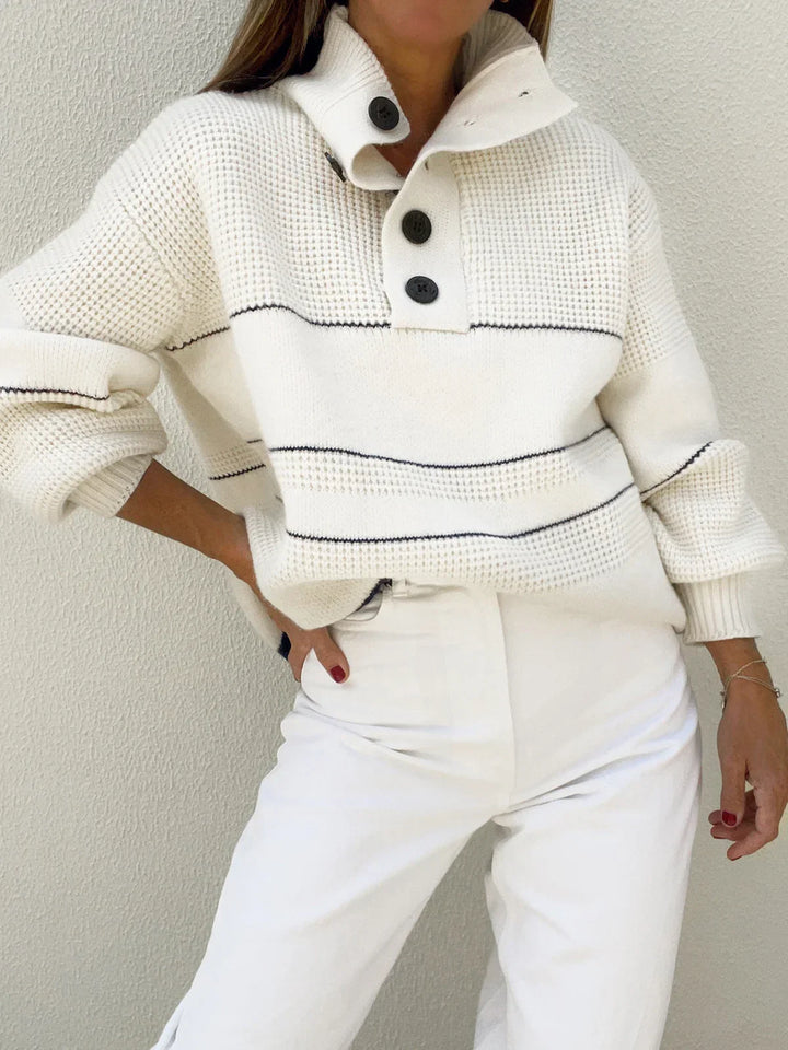 Levoire | Bouton De Col - Pull