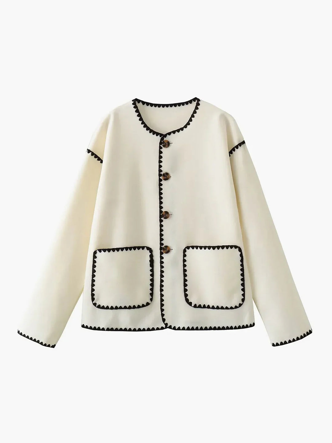 Levoire | Manteau À Panneau Contrastant Essentiel Plus Chaud