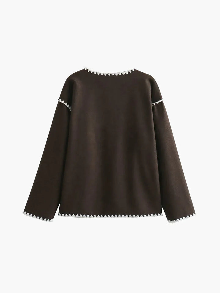 Levoire | Manteau À Panneau Contrastant Essentiel Plus Chaud