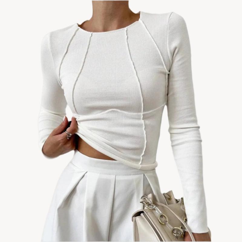 Levoire | Haut Pour Femmes Au Design Polyvalent Blanc