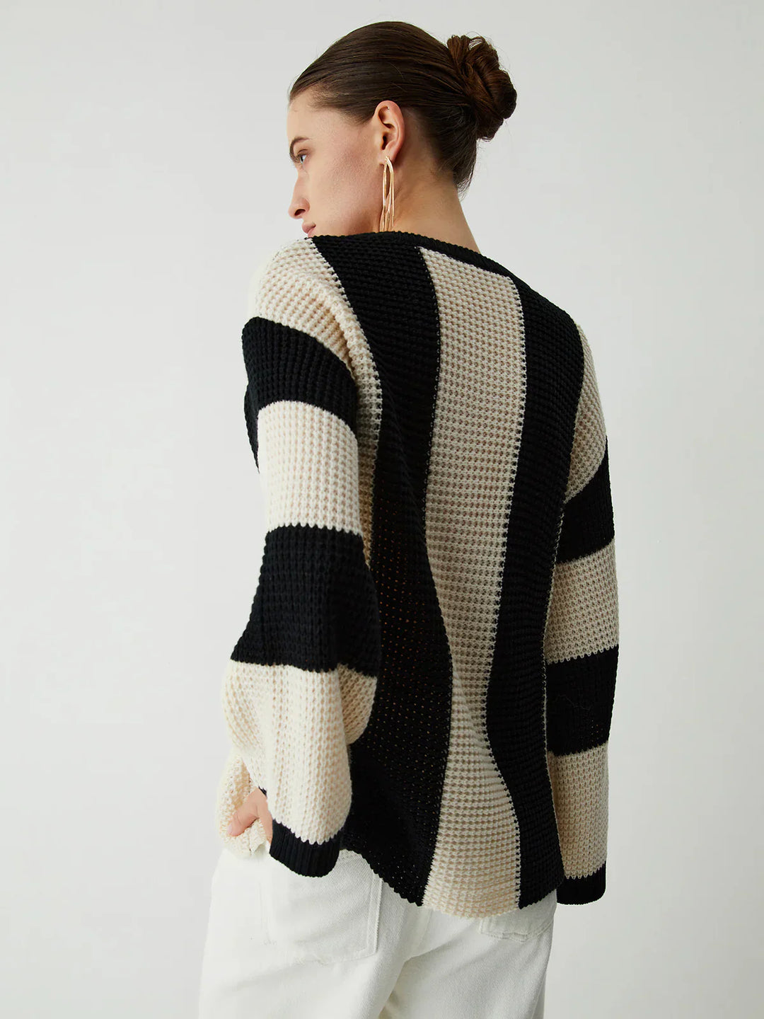 Levoire | Rayé Pointelle Tricot