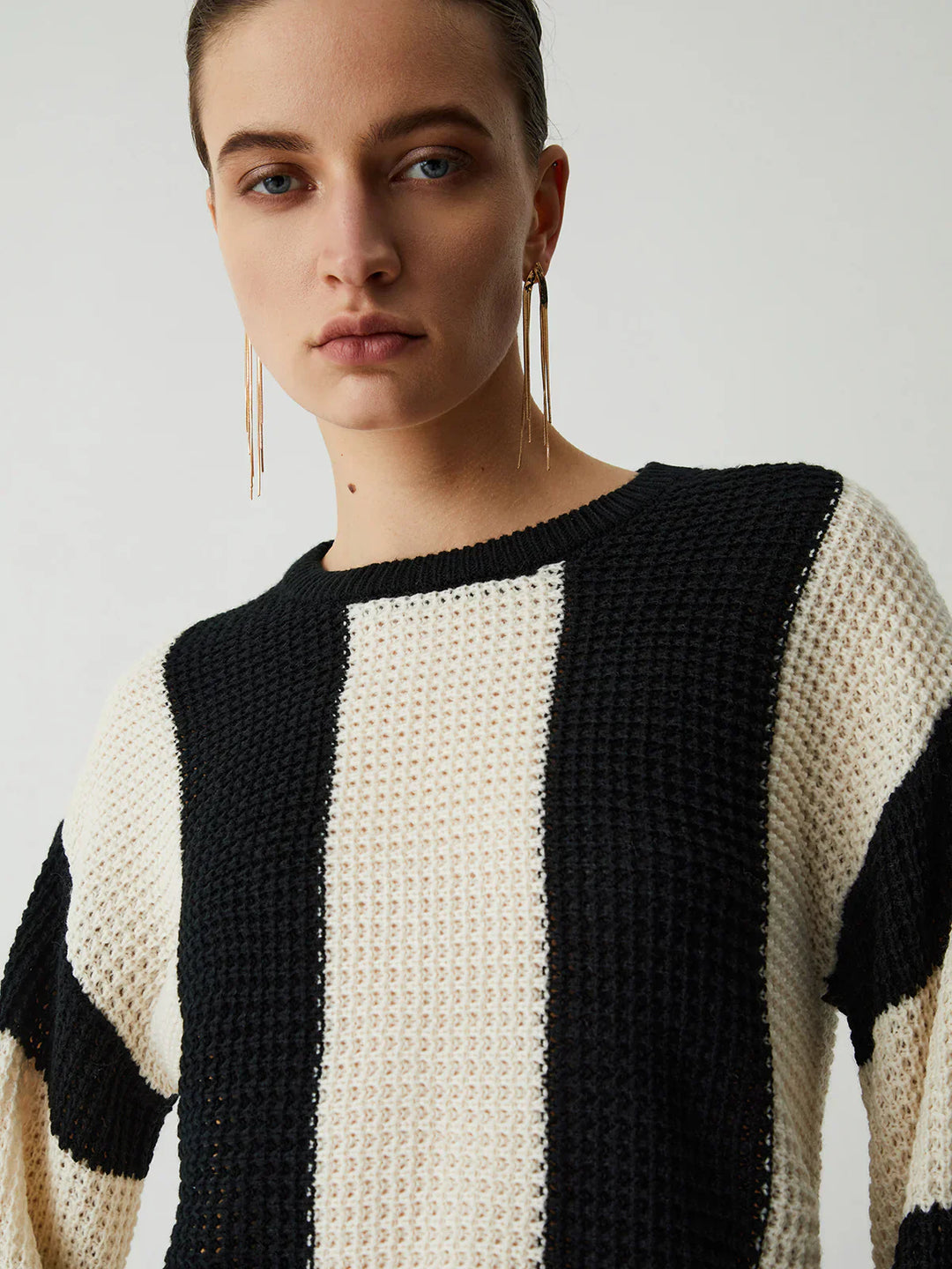 Levoire | Rayé Pointelle Tricot