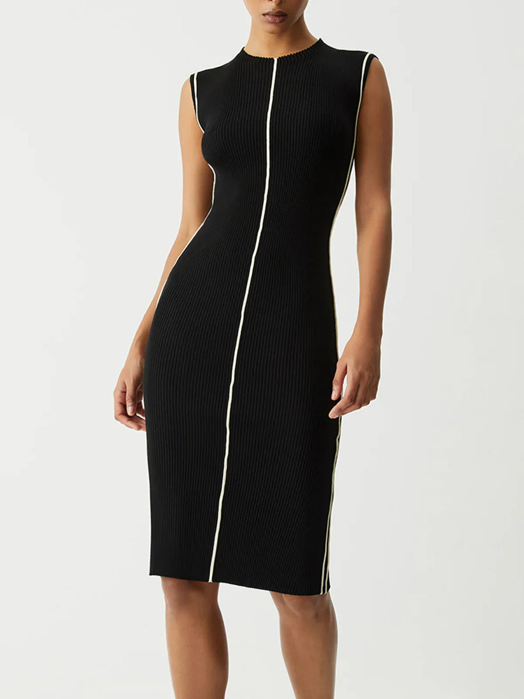 Levoire | Robe Sweat Midi Piping