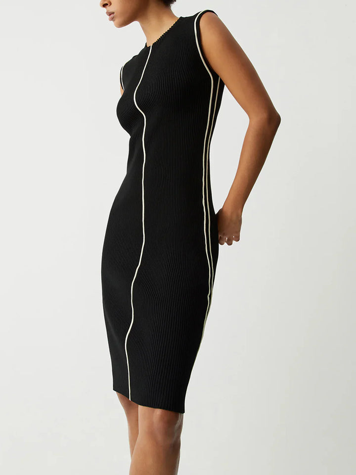 Levoire | Robe Sweat Midi Piping
