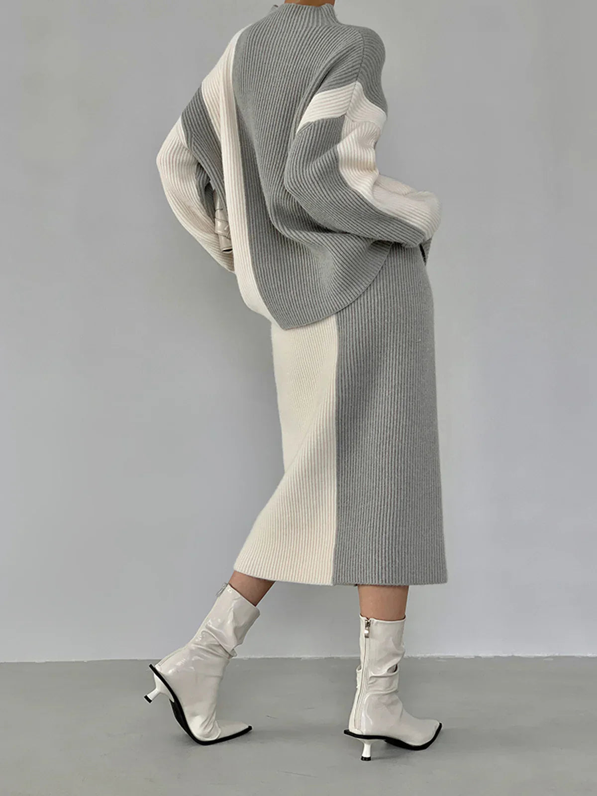 Levoire | Ensemble Jupe Tricot À Deux Pièces