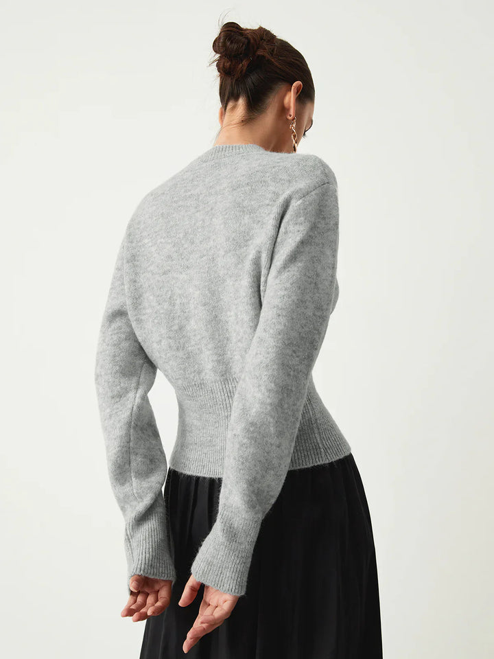 Levoire | Pull Fuzzy Élégant À Demi-Fermeture Éclair