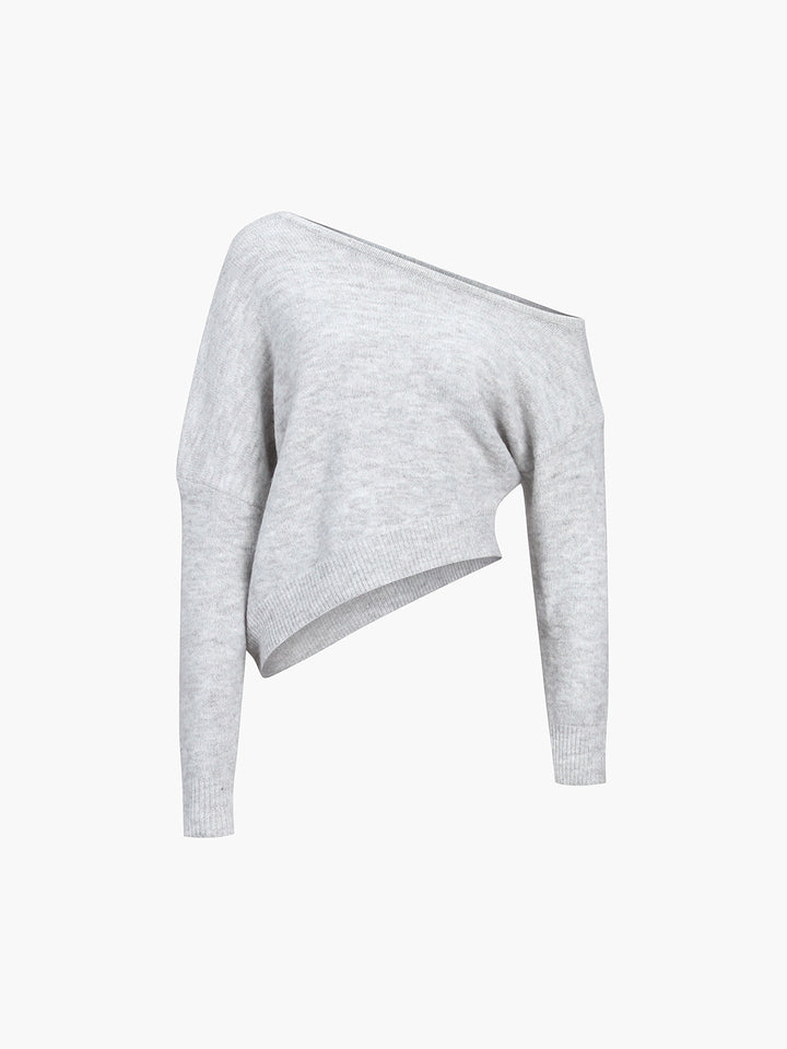 Levoire | Pull Asymétrique Avec Une Épaule