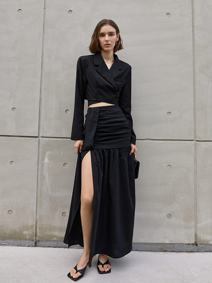 Levoire | Blazer Court Avec Design Ajusté Pour Femmes