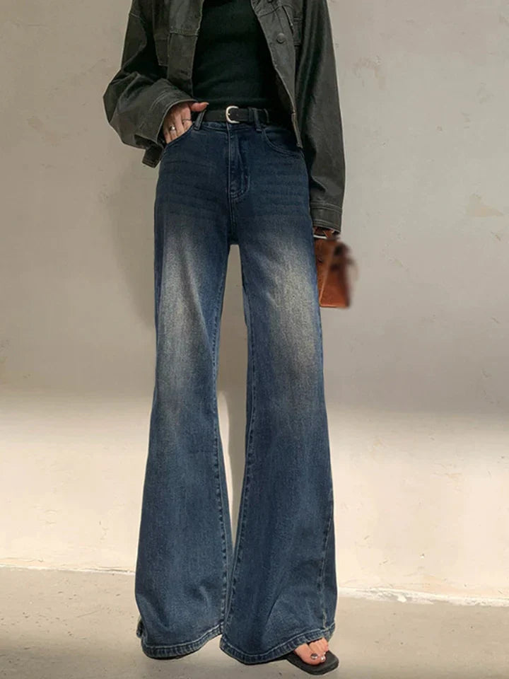 Levoire | Denim Pesticides Grandes Jambes Jeans