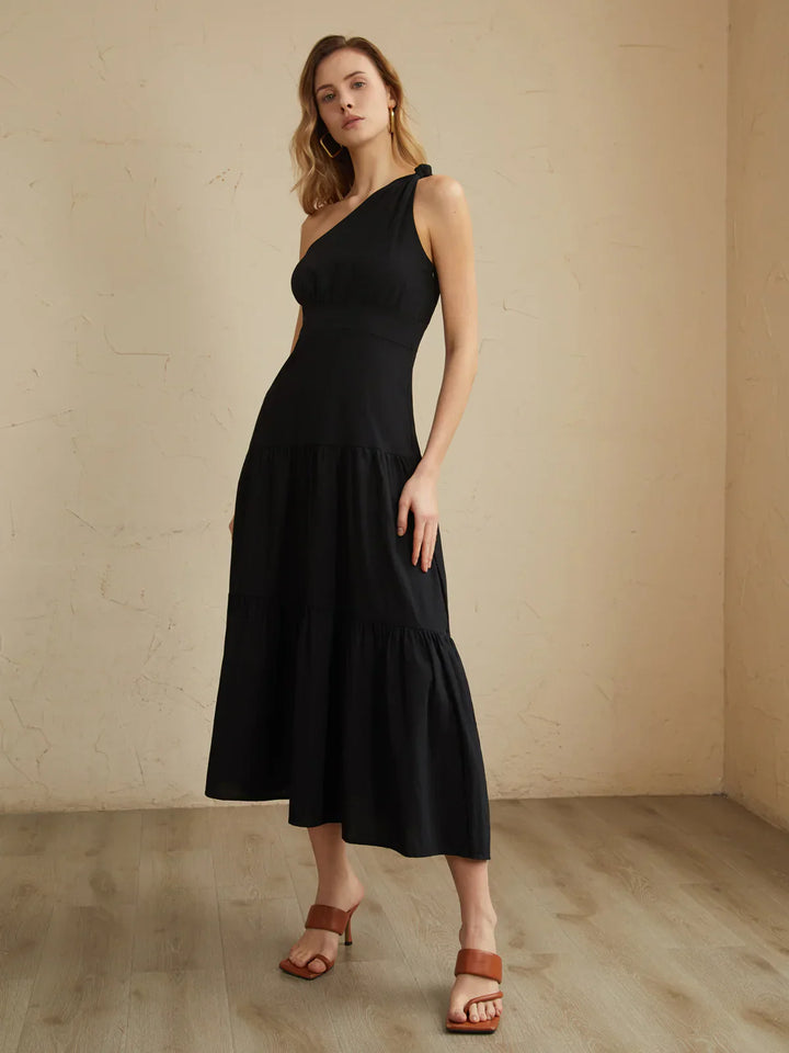 Levoire | Midi Robe Nouée À Hartsiin