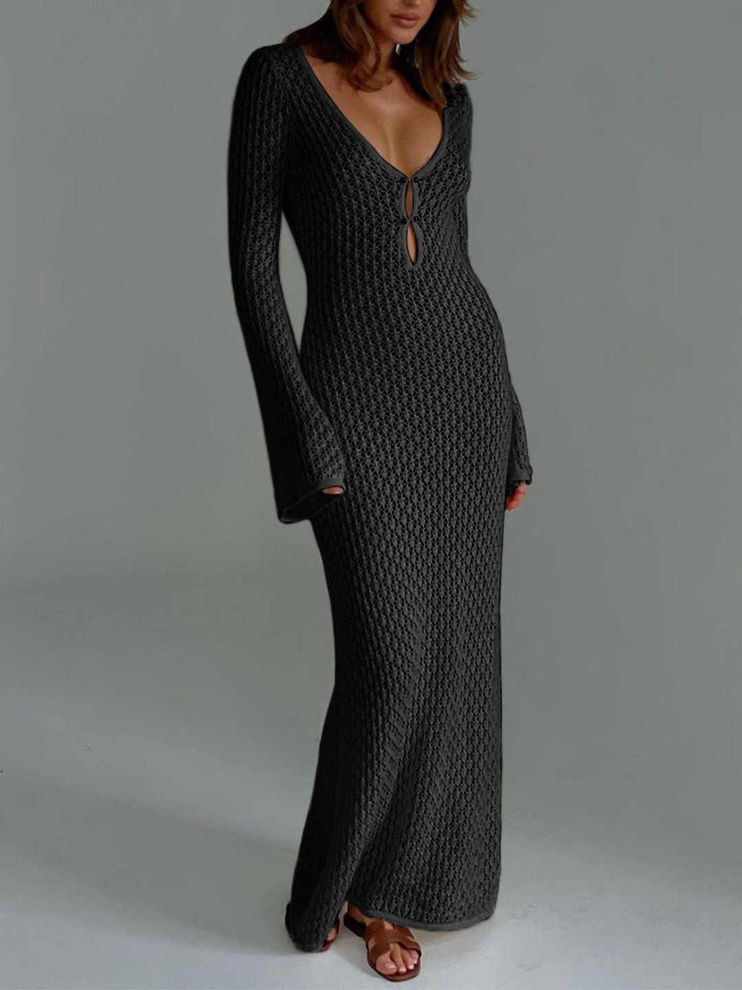 Levoire | Tricot À Crocheter Maximekko Noir